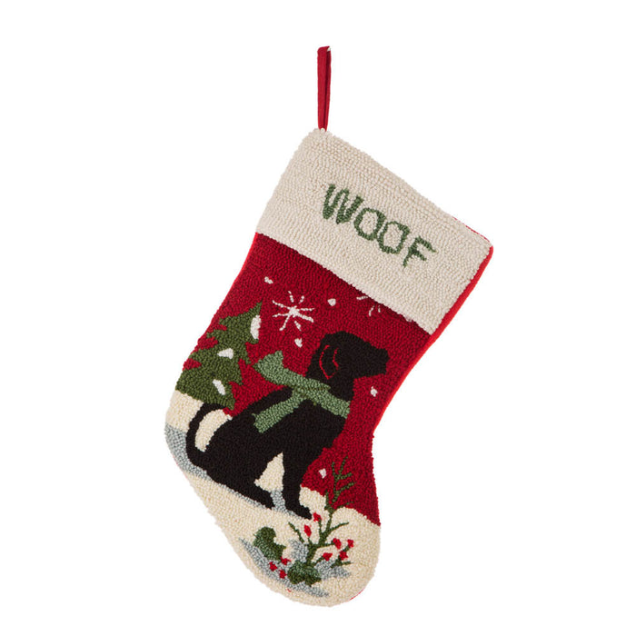 2PK Hooked Stocking, Dog