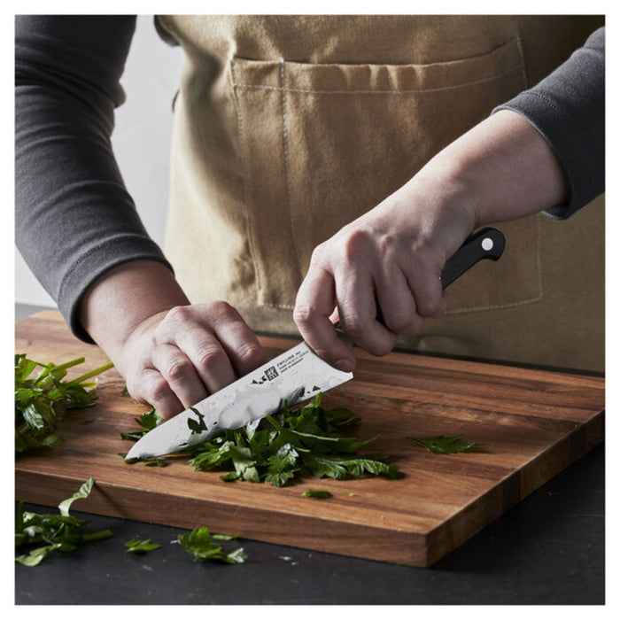 5.5" Prep Knife in use
