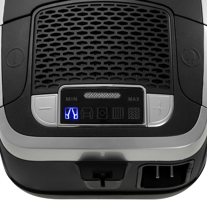 Adler AD7069 800W Digital Bagged Vacuum Cleaner Black & White