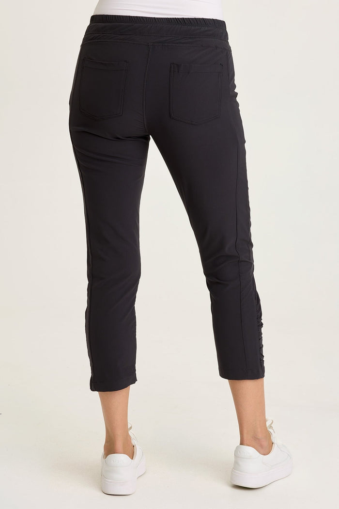 Wearables Aksana Whisper Stretch Ruched Active Slim Pant