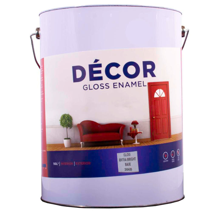 Apco Decor Gloss Enamel Extra Bright Base 10L