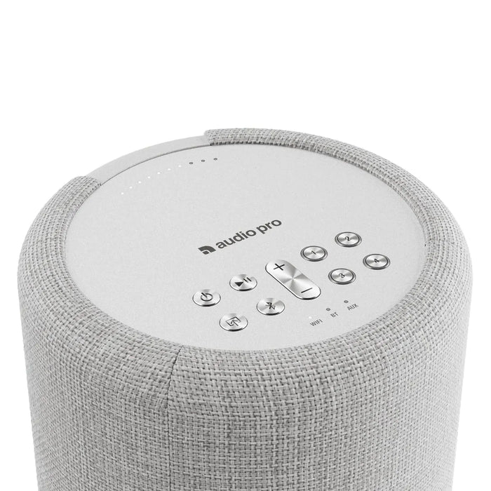 Audio Pro A10 MkII W Portable Wireless Multiroom Speaker Light Grey Light Grey
