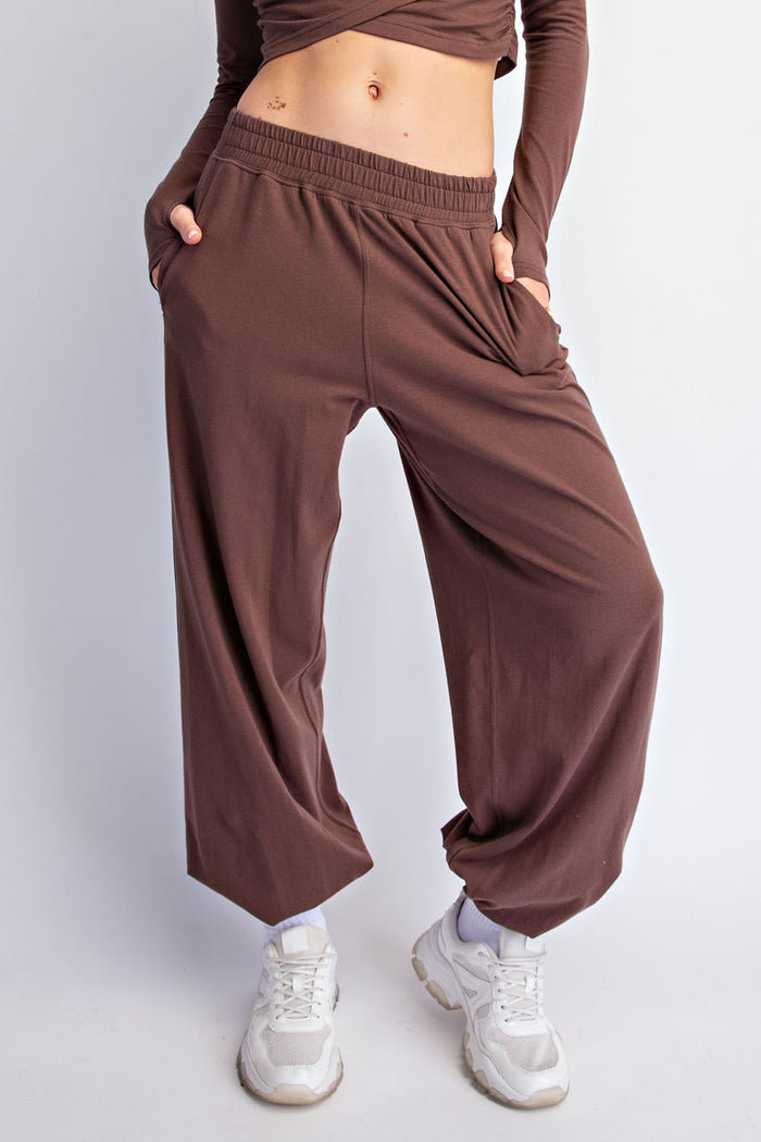Baby Hannah Long Sleeve Mocha Matching Crossover Set