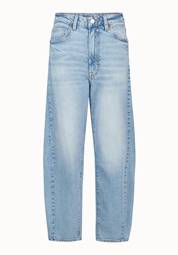 Buffalo Women Jeans Navy Denim Denim Pants Stretch