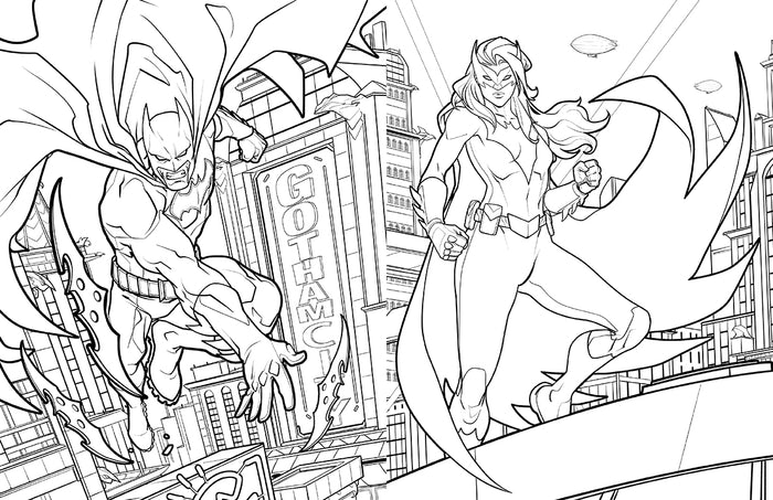 Batman: The Official Coloring Book