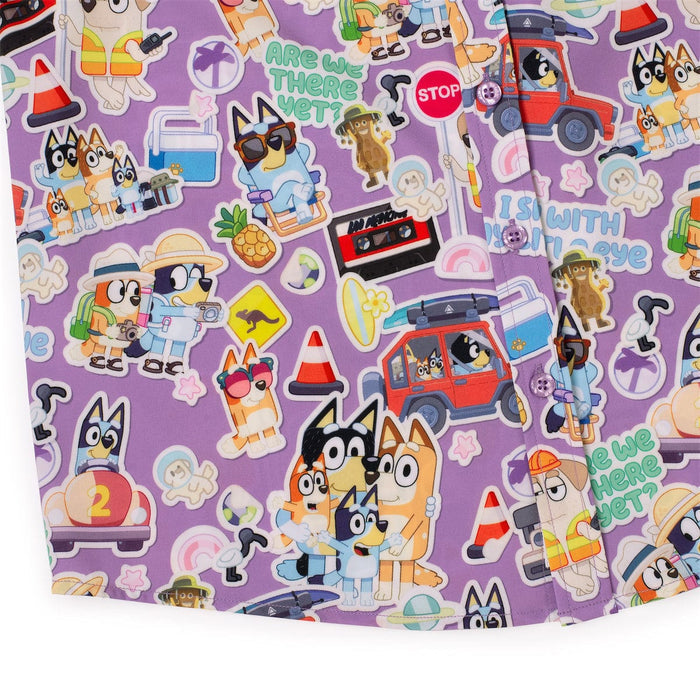 RSVLTS RSVLTS Bluey Series 2 "Road Trip" Youth _ KUNUFLEX Short Sleeve Shirt