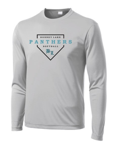 Bonney Lake Softball Long Sleeve Performance Tee (Diamond Logo)