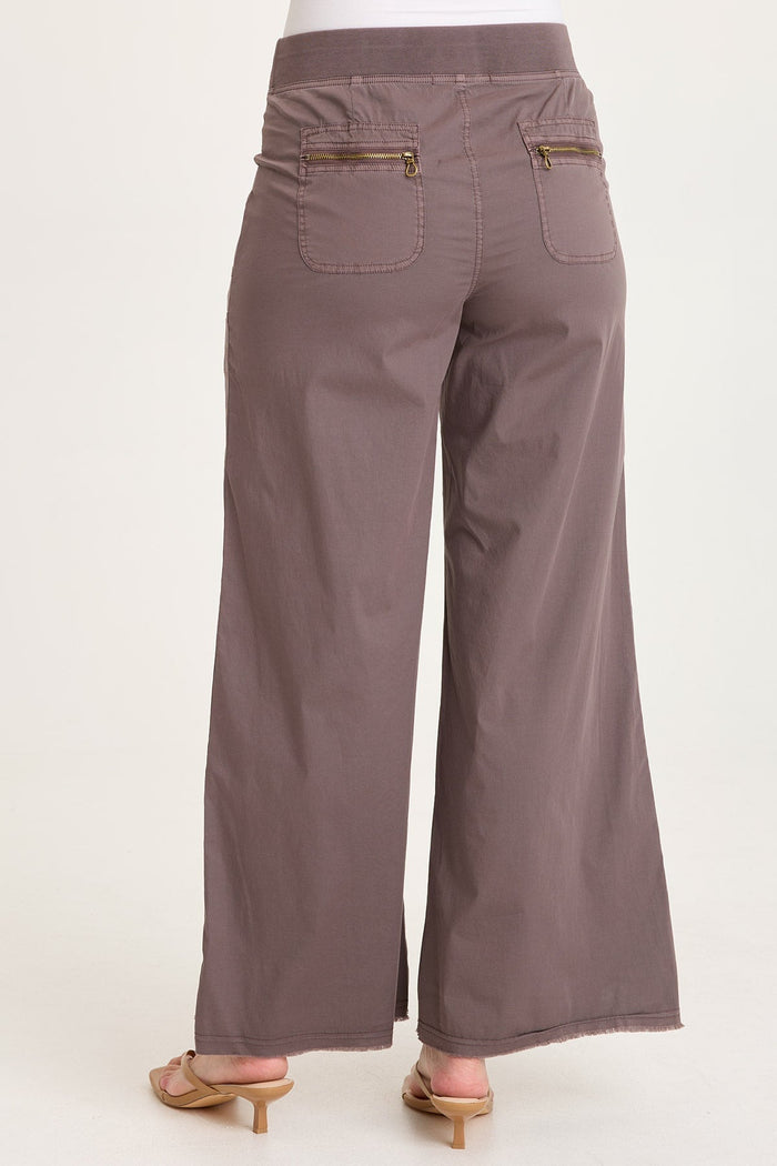XCVI Brently Poplin Wide Leg Pant