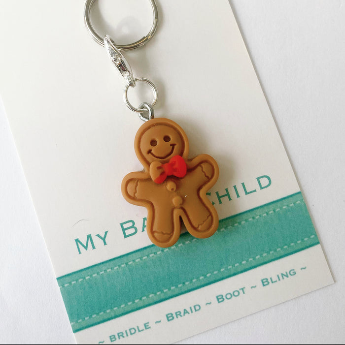 ๐
๐ป๐Bridle Charm: Christmas - Gingerbread Man ๐ NEW