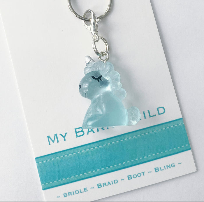 Bridle Charm: Glow-In-The-Dark Unicorn *NEW