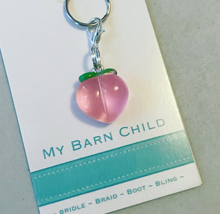 π Bridle Charm: Peach π NEW