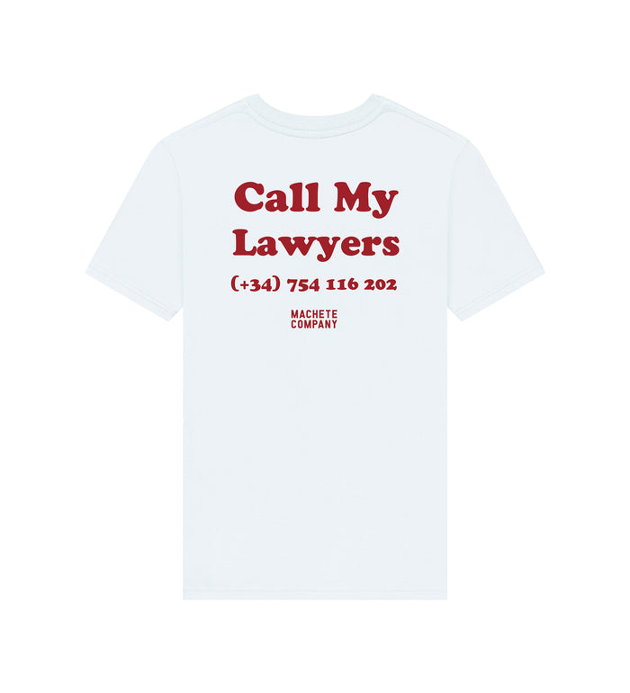 CAMISETA CALL MY LAWYERS