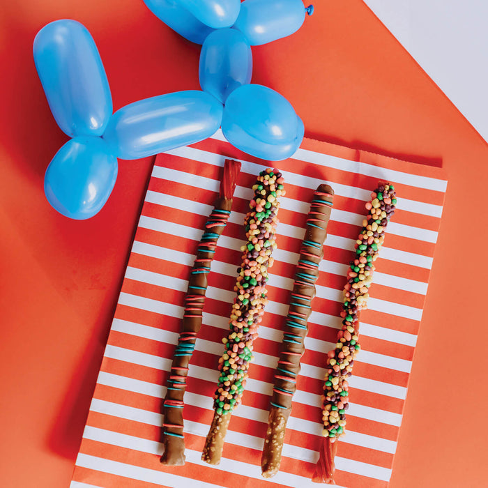 Chocolate-coated licorice with Nerds - Pack of 2