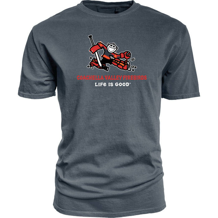 Coachella Valley Firebirds Life is Good Goalie Split Tee