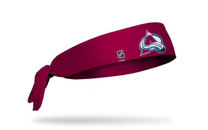 Colorado Avalanche: Logo Maroon Flex Tie Headband - View 2