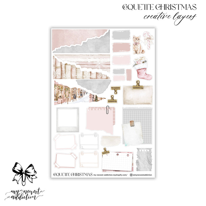 Coquette Christmas Weekly Kit