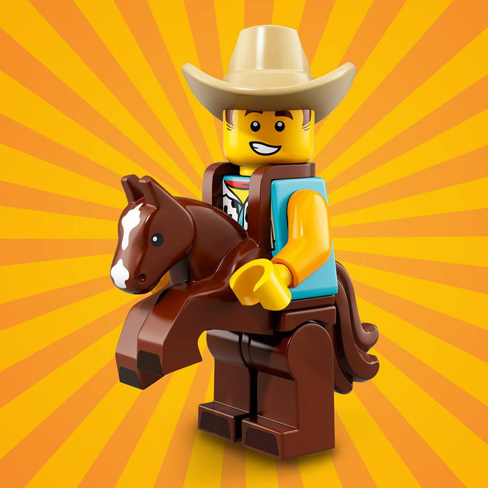 Cowboy Costume Guy – Series 18 Lego Minifigure
