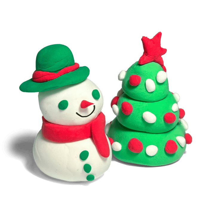 Creatibles Mini Air Dry Clay Kit - Holiday BFFs - 2 Designs