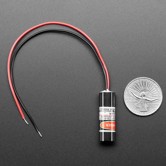 Cross Laser Diode - 5mW 650nm Red by Adafruit - The Pi Hut