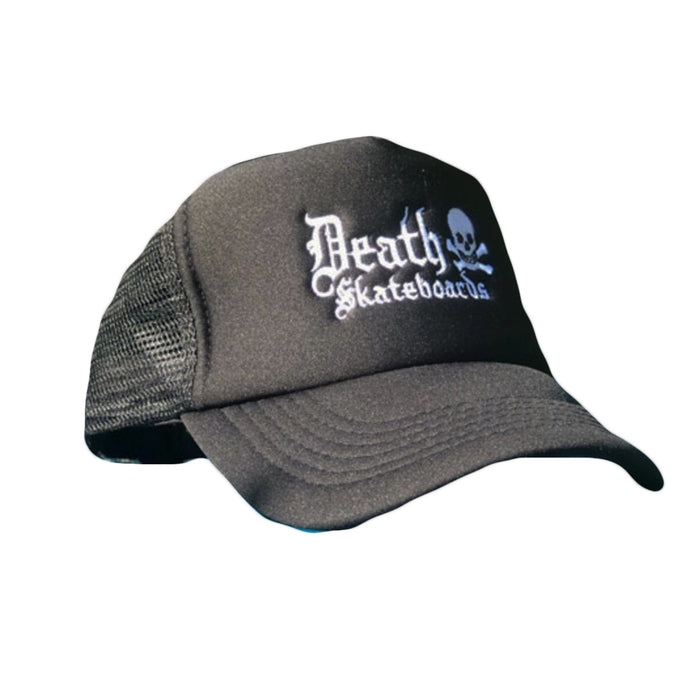 Death Trucker Cap (Black/Black)