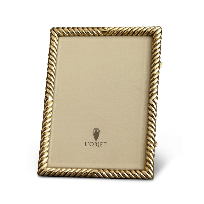 Deco Twist Frame - Gold - L'OBJET