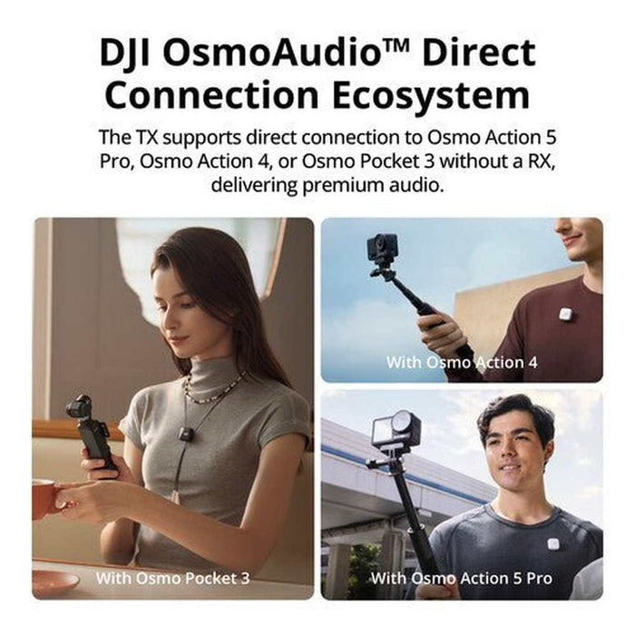 DJI Mic Mini Clip-On Transmitter Microphone | CP.RN.00000431.01 DJI Camera Euronics Ireland