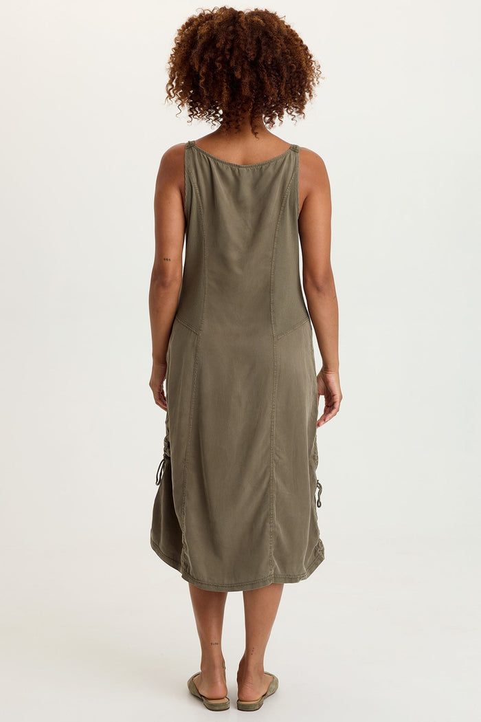 XCVI Edsel Twill Snap-Up Dress