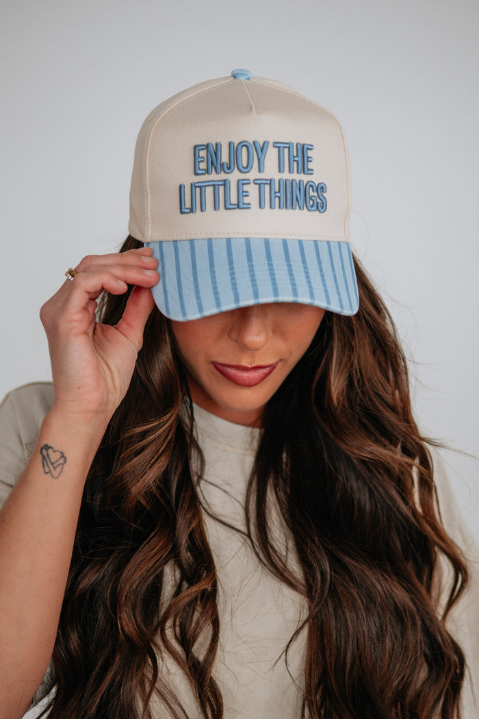 Enjoy The Little Things Trucker Hat