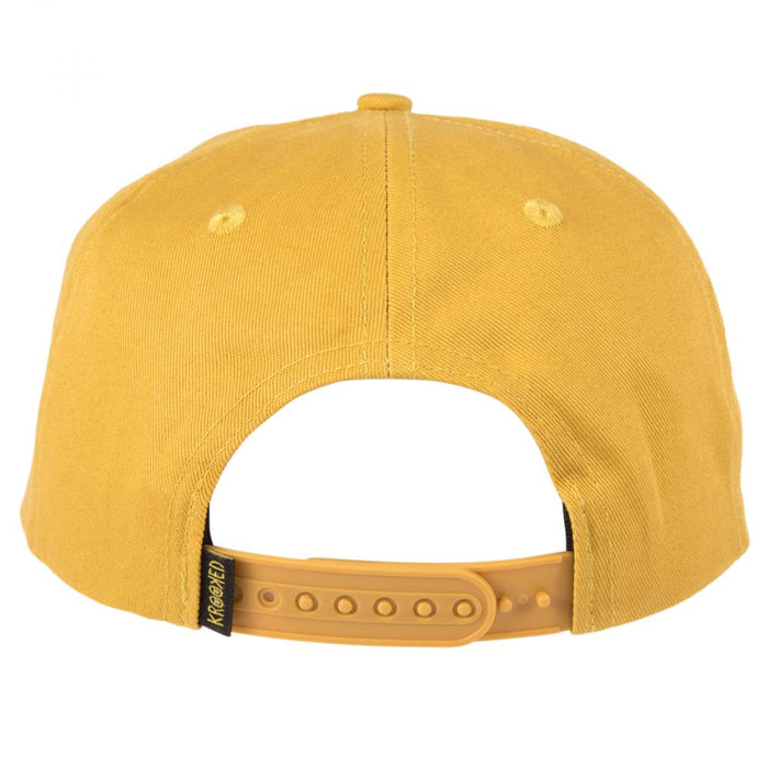 Eyes Snapback Hat (Gold/Red)