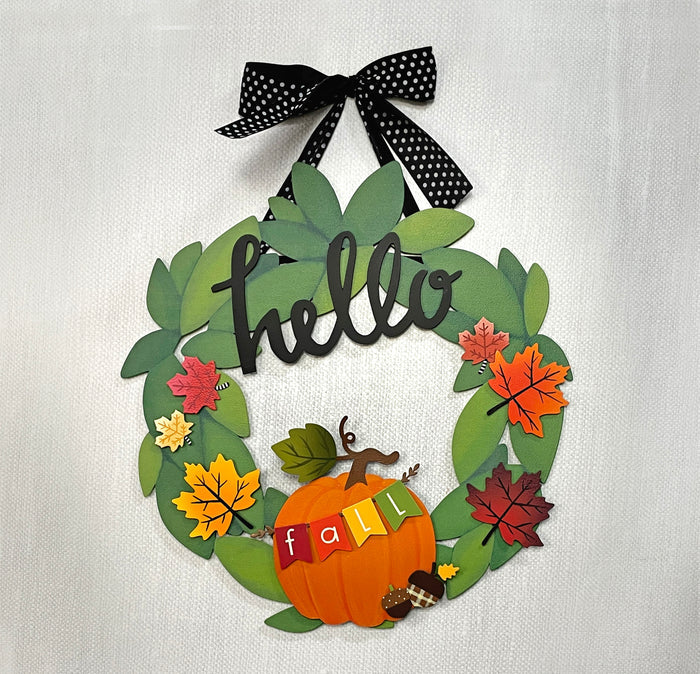 Fall Banner Magnets S/3 (6"w)