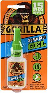 GORILLA Super Glue Gel 15g, Clear - 7600103 Home Improvement MEGA