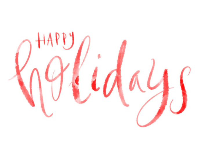 Happy Holidays