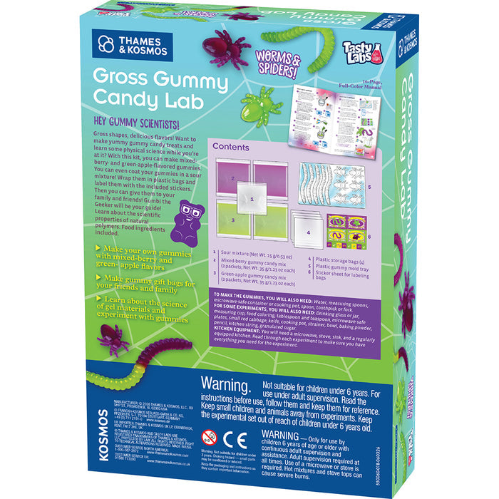Gross Gummy Candy Lab (V 2.0) STEM Thames & Kosmos