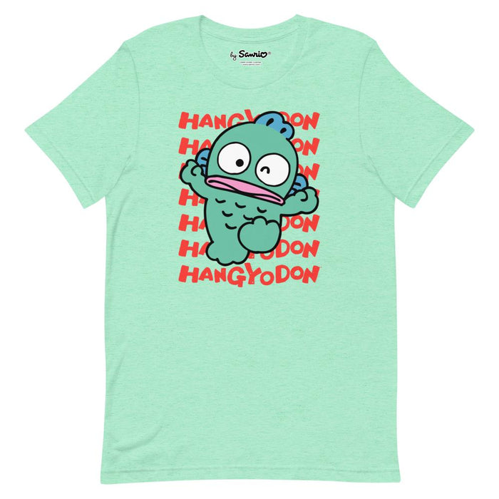 Hangyodon Watashi Wa T-Shirt (Mint) Apparel Printful S
