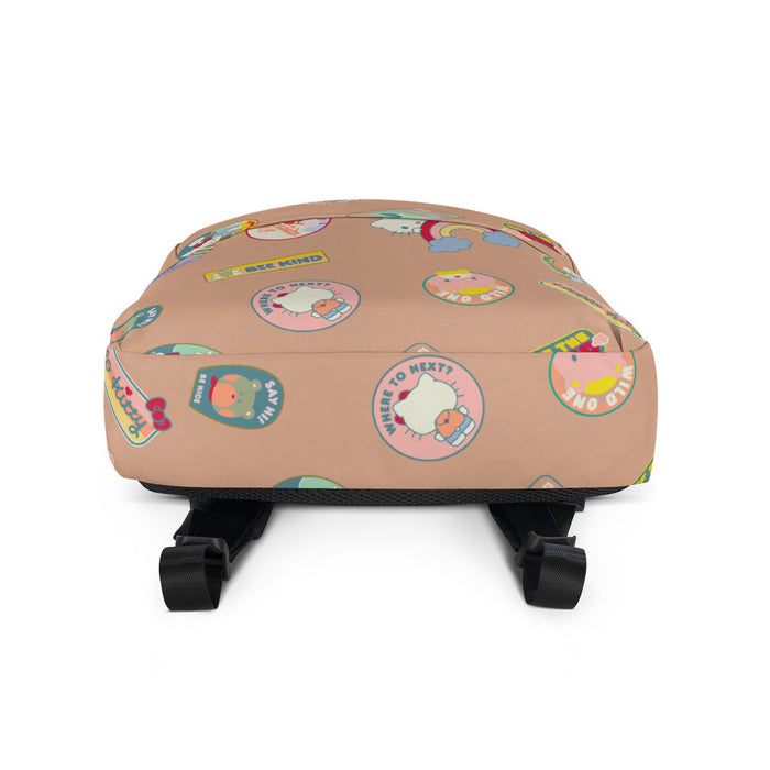 Hello Kitty Adventure Camp All-Over Print Backpack Backpacks Printful