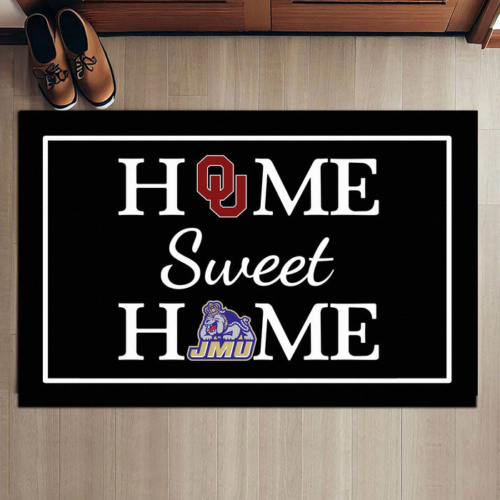Home Sweet Home - Customized Doormat - OKS JMU