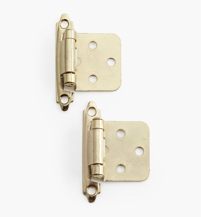 Infinity Cabinet - Self Closing Hinge (Polished Brass) - HW130-8 mega