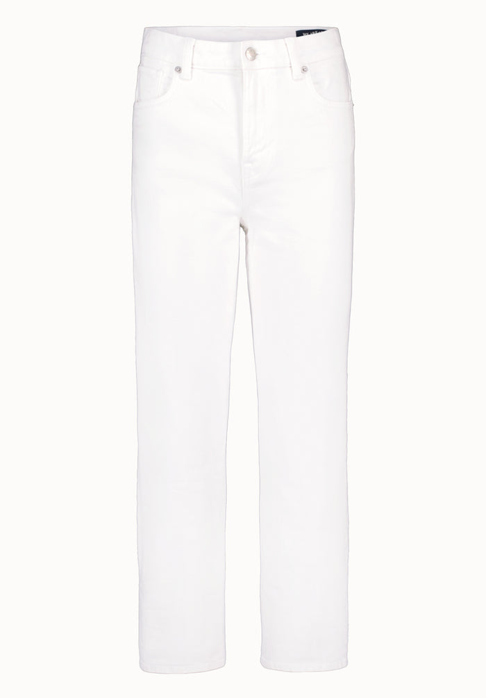 Buffalo Women Pants White Denim Denim Pants Stretch