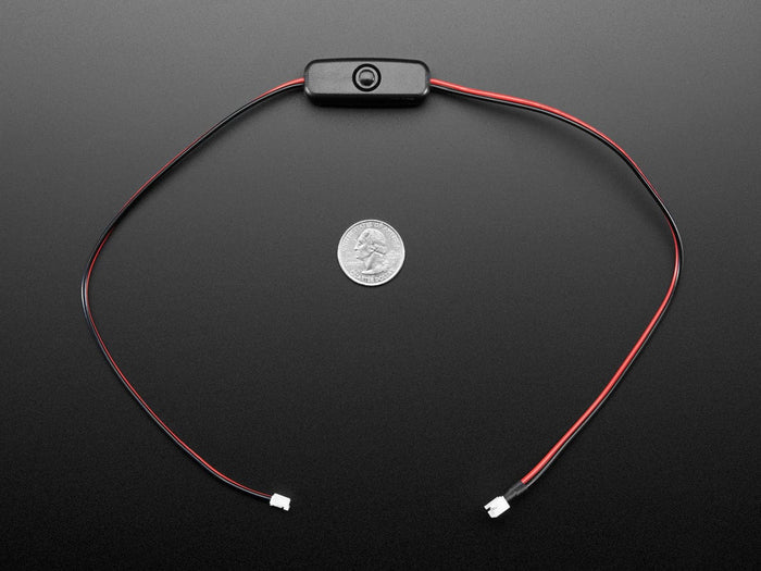 JST 2-pin Extension Cable with On/Off Switch - JST PH2 by The Pi Hut - The Pi Hut