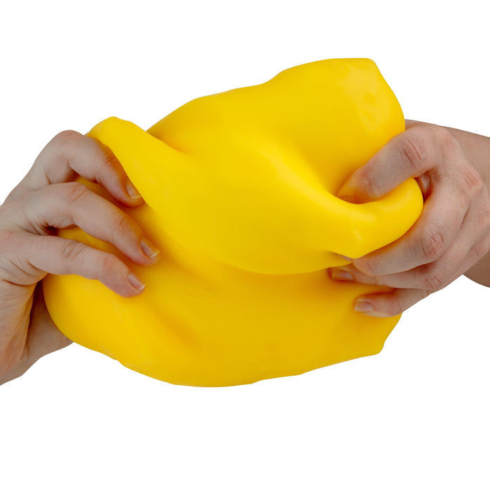 Jumbo Squishy Cheese 5 Inch Dough Filled Stretchy Sensory Toy
