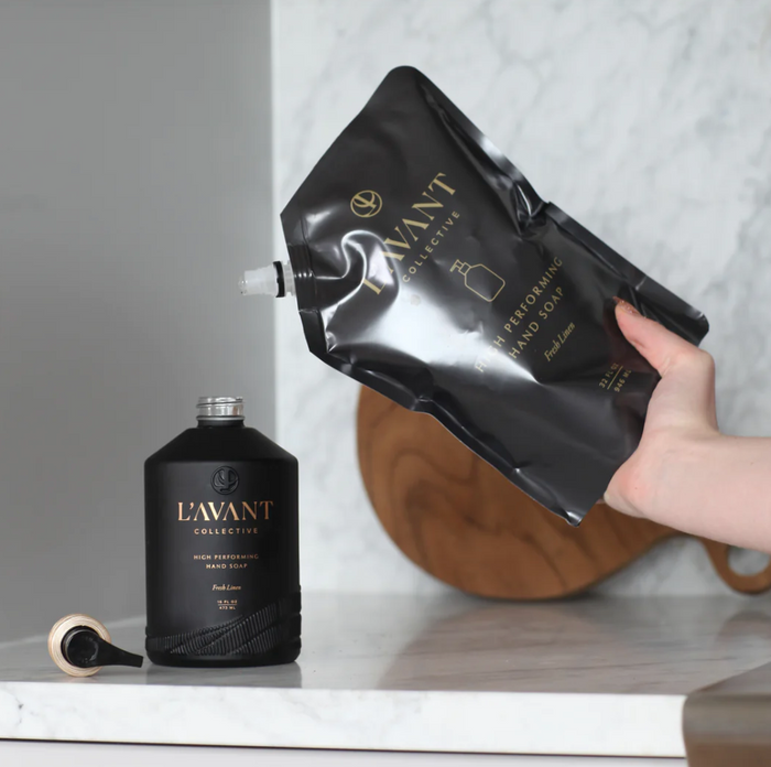 L'AVANT Collective High Performing Hand Soap, Fresh Linen