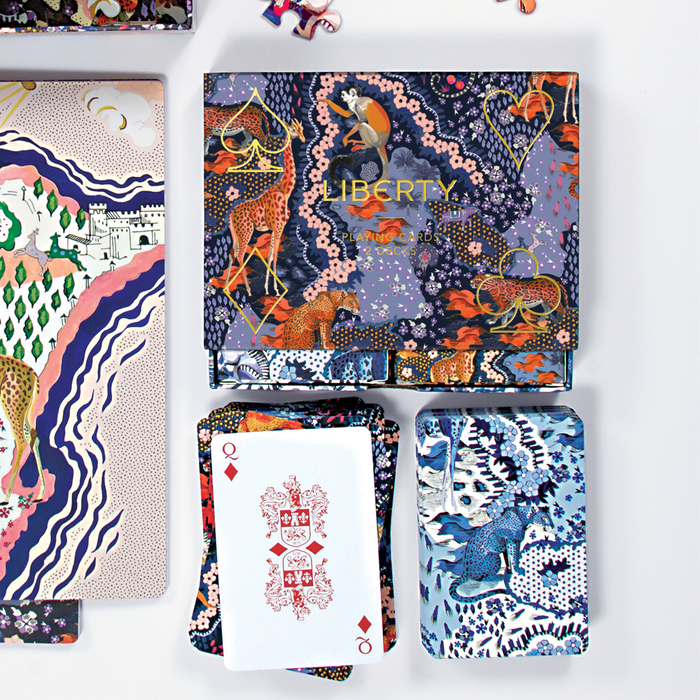 Liberty London Maxine Playing Card Set Playing Cards Liberty London Collection