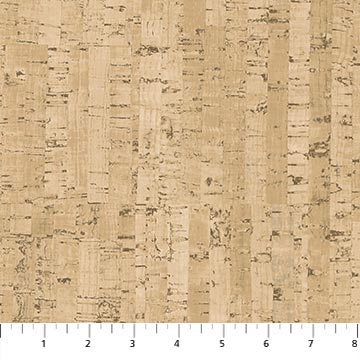 Life Happens Cork looking Cotton Fabric 24565-12, Northcott