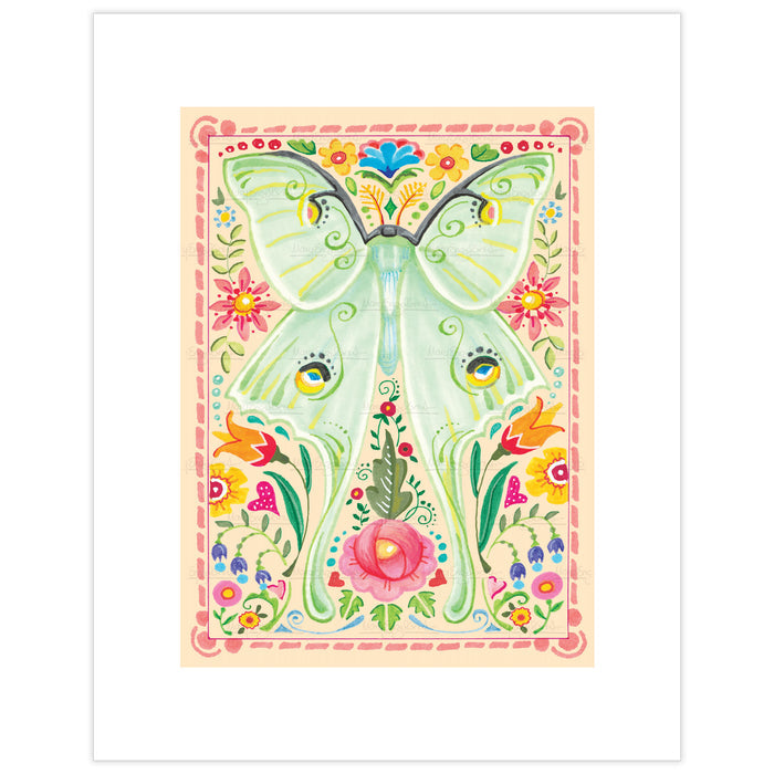 Lunar Moth Fine Art Print