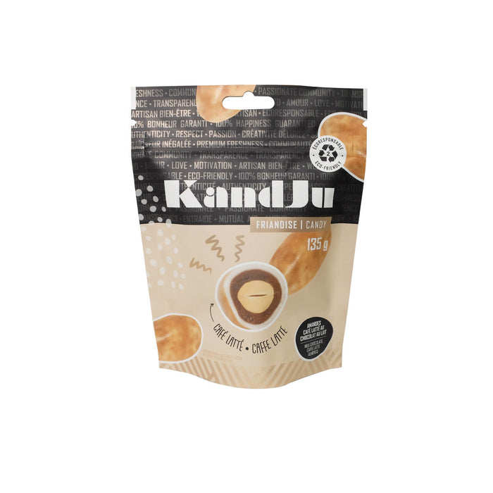 Milk chocolate caffe latte almonds - 135 g
