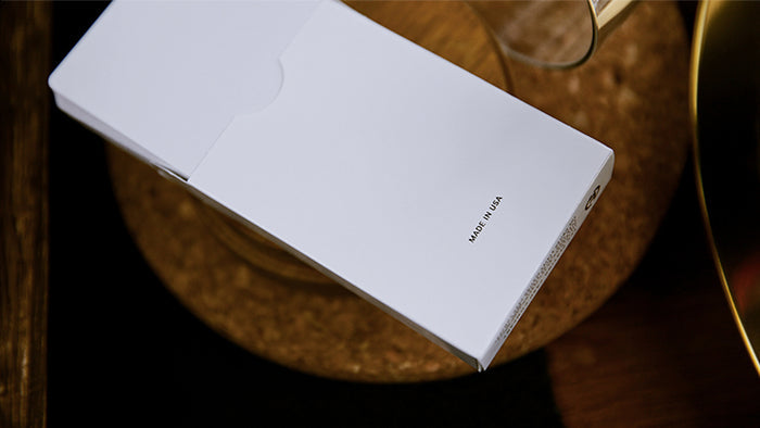 New T Gaff (White) Playing Cards by TCC Playing Card Co.
