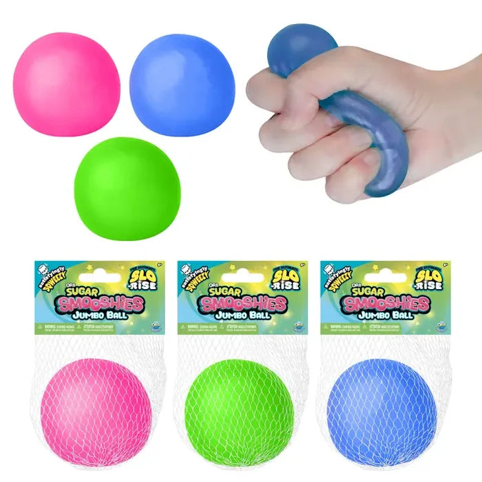 ORB Sugar Smooshies Squish Ball Sensory Fidget Toy
