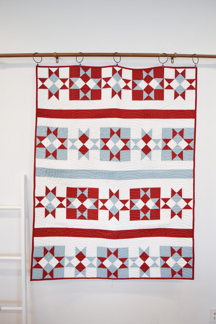 Patriotic Stars Quilt Kit