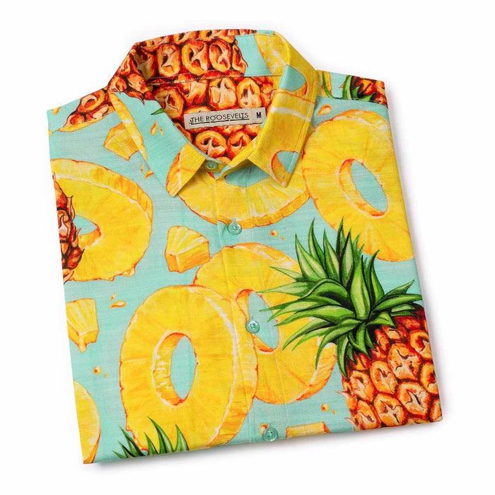 RSVLTS RSVLTS Bamboo Short Sleeve Shirt Pineapple Express – Bamboo Short Sleeve Shirt