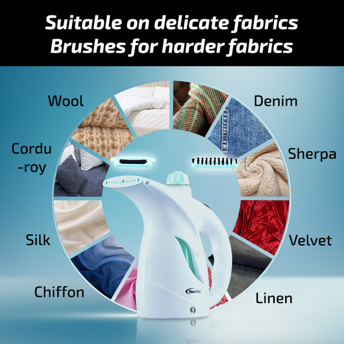 PowerPac Portable handheld garment steamer (PPIN627)